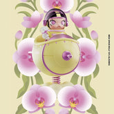 MEGA SPACE MOLLY 100% Blooming Series Moon Orchid 2025 Limited Edition